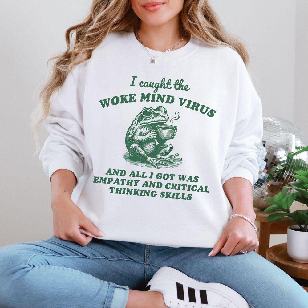 Funny Woke Mind Virus Tshirt Funny Woke Mind Virus Tshirt